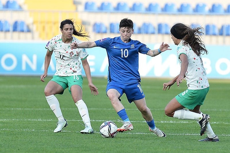 Azerbaijan out of Women's Euro 2025 playoffs after second defeat to Portugal