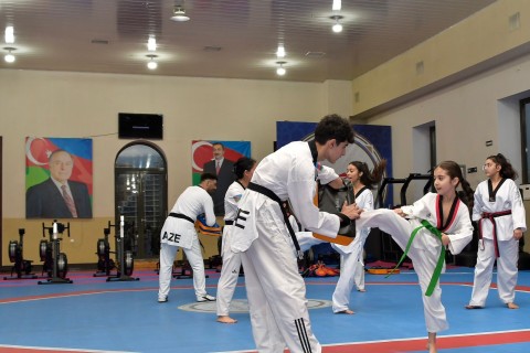 Paralympic Champion Imamaddin Khalilov conducts master class - PHOTOS