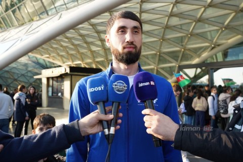 Gimnaziadada 77 medal qazanan Azərbaycan millisi Vətənə qayıdıb - FOTO
