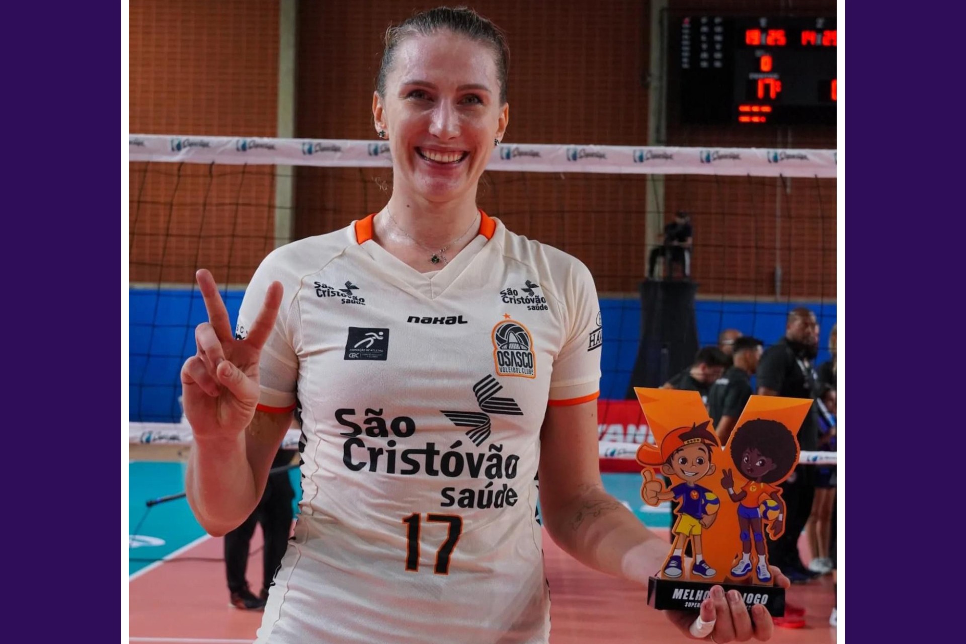 Special award to Polina Rahimova in Brazil