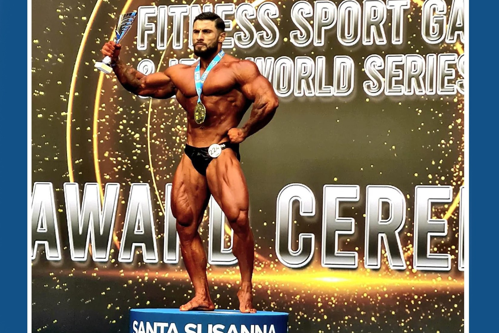 Azerbaijani bodybuilder won the World Cup