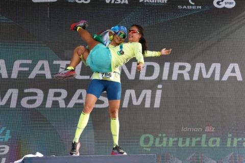 The awarding ceremony of the winners of the Victory Run was held - PHOTO