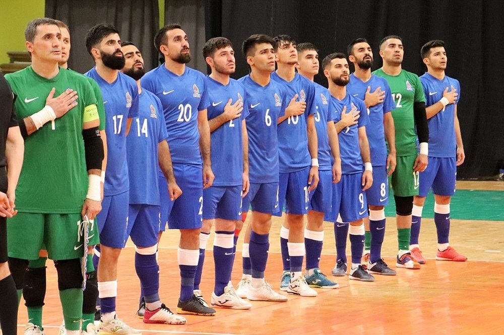 Azerbaijan national team's test in Zenica