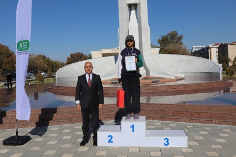 Naxçıvanda Zəfər Günü ilə bağlı veloyürüş - FOTO
