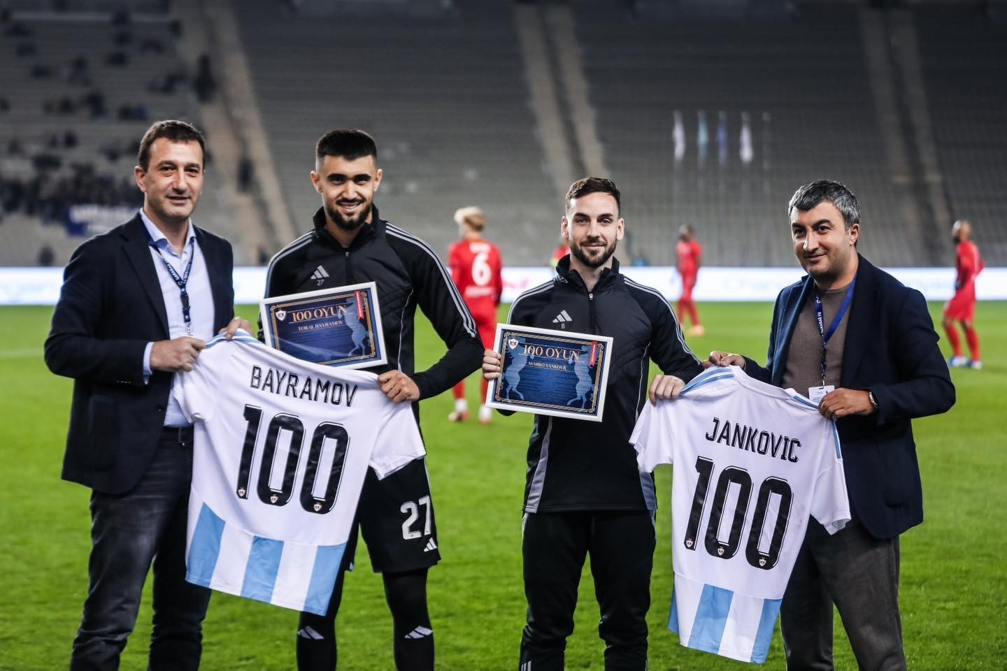 Toral Bayramov və Marko Yankoviç mükafatlandırılıb