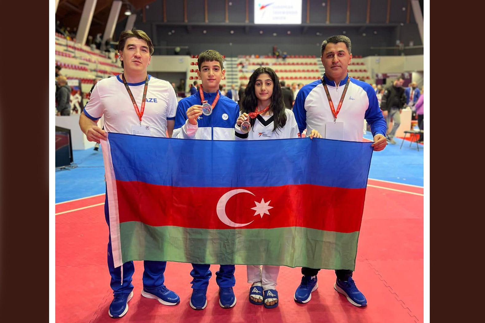 Daughter of martyr wins European Taekwondo Championship, Azerbaijan secures 5 medals in Tirana