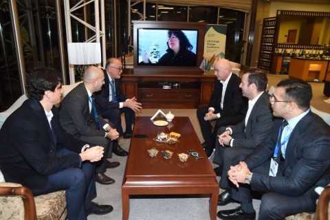 FIFA prezidenti Bakıda - FOTO
