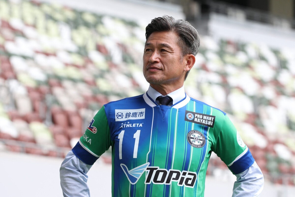 57-year-old forward Kazuyoshi Miura eyes 40th Season