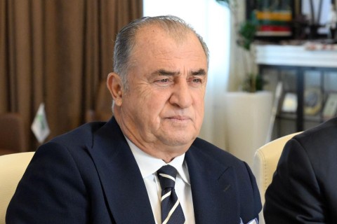 Fərid Qayıbov Fatih Terimlə Azərbaycan futbolunu müzakirə edib - FOTO