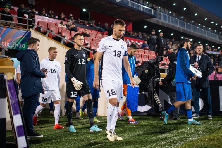 Estonia captain: “We played terribly in the second half”