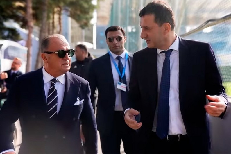 Fatih Terim "Qarabağ"ın bazasını ziyarət edib - VİDEO