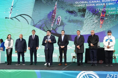 AKAF organizes large-scale rowing event for COP29 - PHOTO - VIDEO