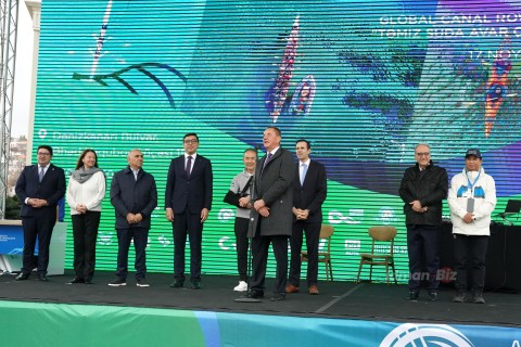 AKAF organizes large-scale rowing event for COP29 - PHOTO - VIDEO