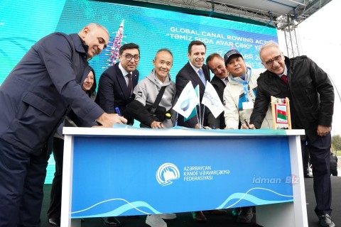 AKAF organizes large-scale rowing event for COP29 - PHOTO - VIDEO