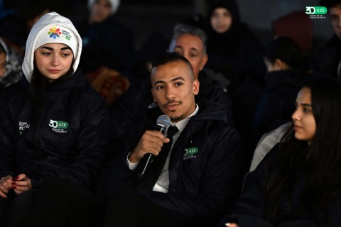 Фарид Гаибов пообщался со спортсменами у костра и ответил на их вопросы - ФОТО - ВИДЕО