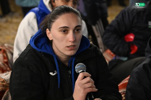 Фарид Гаибов пообщался со спортсменами у костра и ответил на их вопросы - ФОТО - ВИДЕО