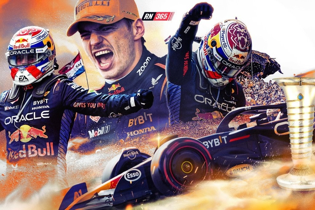 Max Verstappen world champion - 4th time