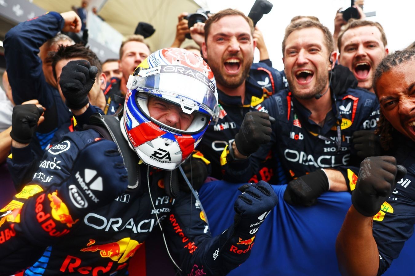 Verstappen caught up with Vettel and Prost