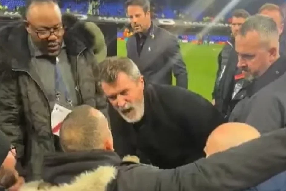 Former Man Utd captain Roy Keane confronts fan: “Wait in the car park” – VIDEO