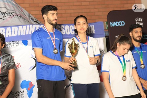 Наши бадминтонисты завоевали в Ботсване 6 медалей - ФОТО