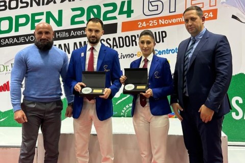 Azerbaijani referee named best at Bosnia and Herzegovina Open 2024