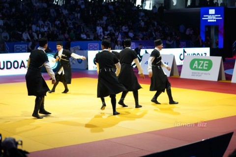 Cüdo üzrə Azərbaycan çempionatının açılışı mərasimi olub - FOTO