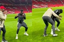 Onana futbolu boksa dəyişib - VİDEO