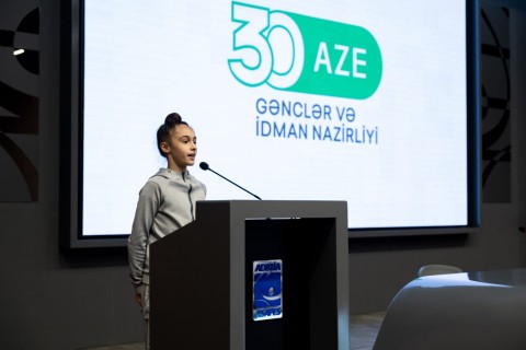 Farid Gayibov honors Azerbaijani athletes for outstanding performances in International Competitions - PHOTO