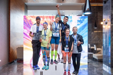 Baku hosts thrilling third vertical running tournament - PHOTO