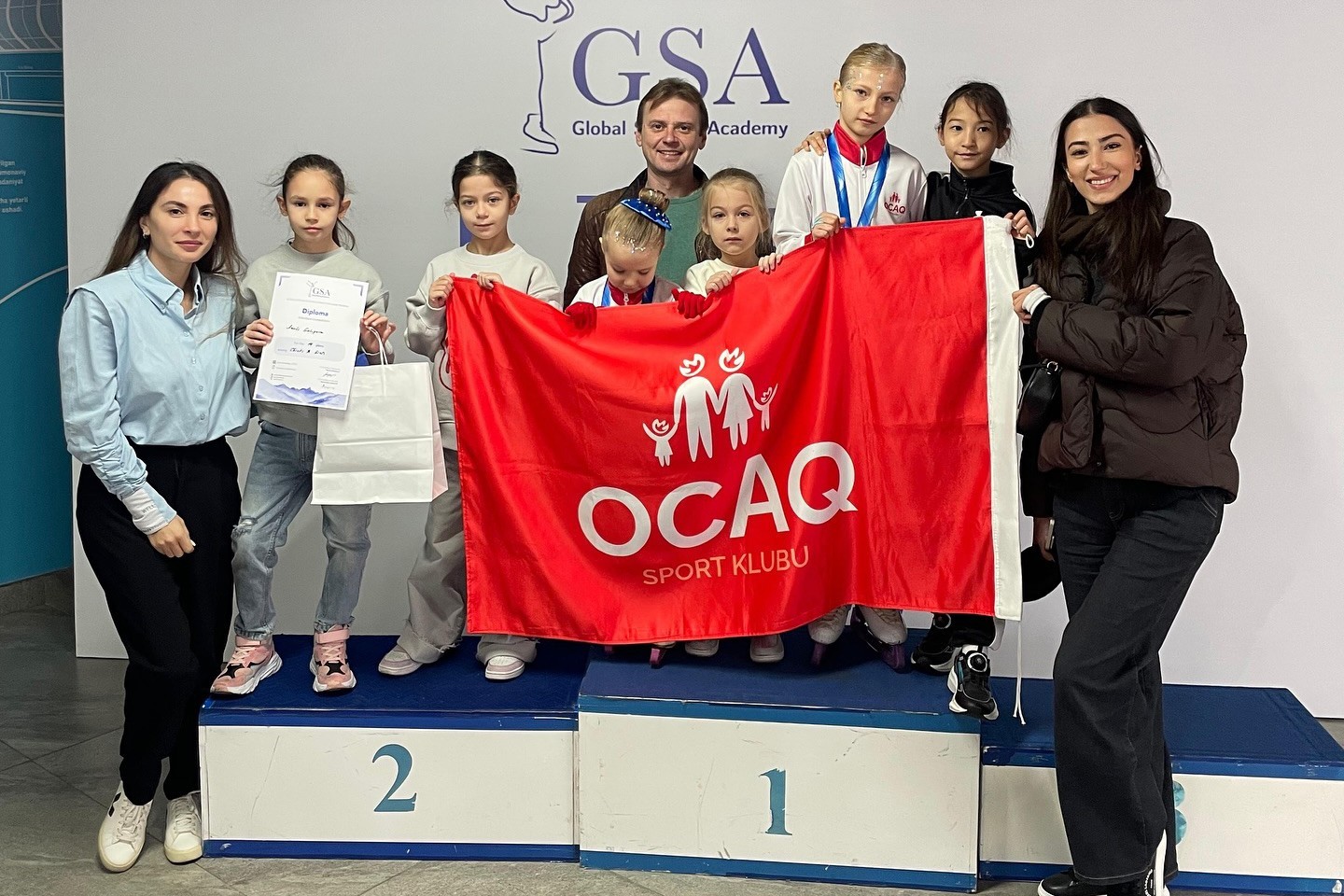 Медальный дебют фигуристов "Оджаг Спорта"