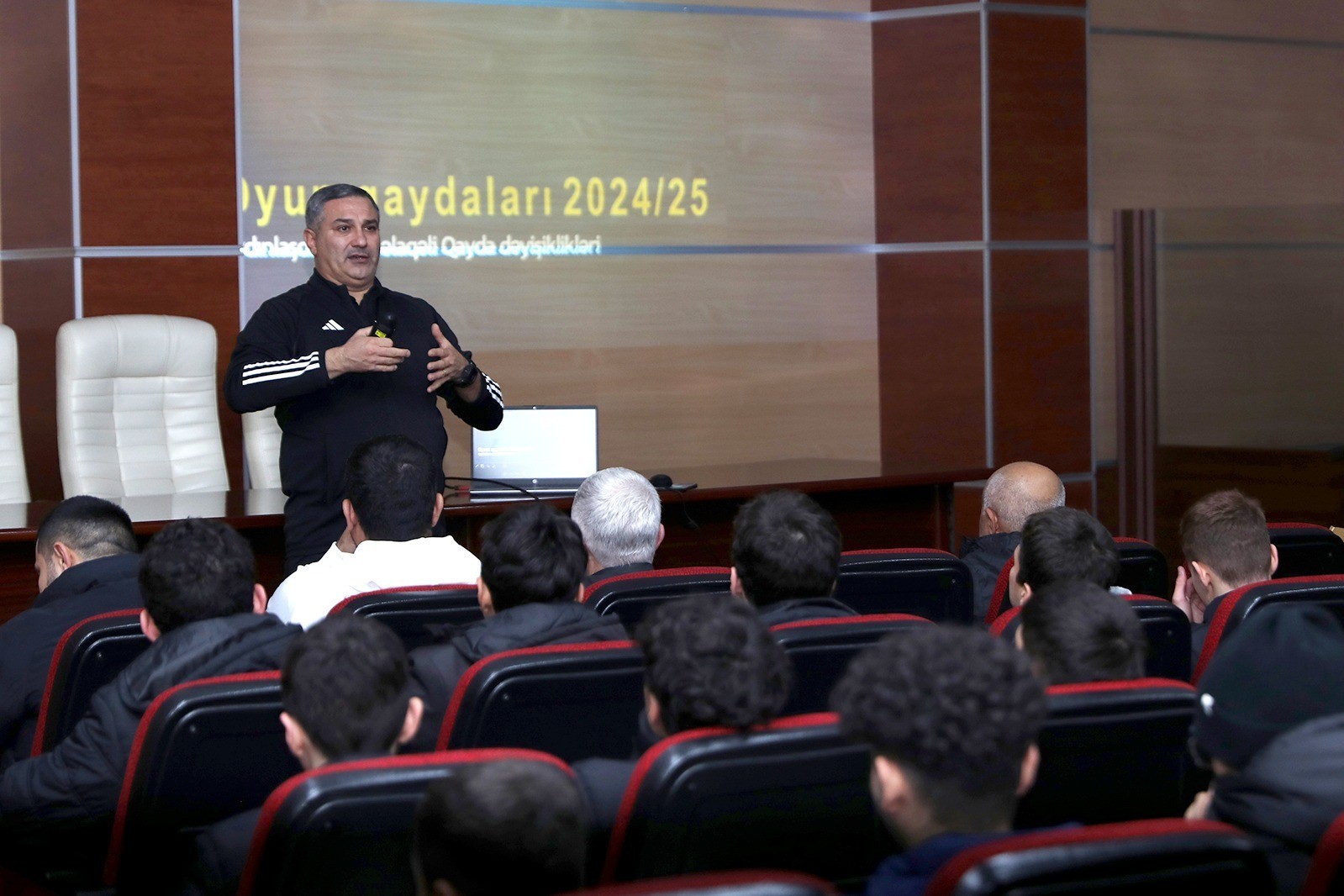 Seminar held at Qarabag Football Academy