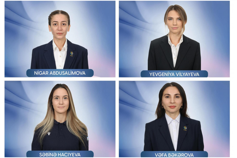 Bədii gimnastika hakimlərimiz ilk dəfə 1-ci kateqoriyaya layiq görülüblər