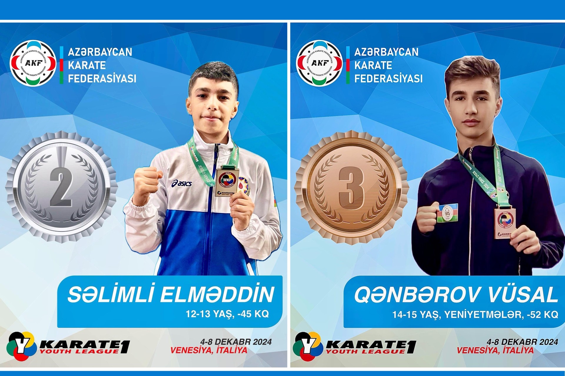 Karateçilərimizin İtaliyada uğuru