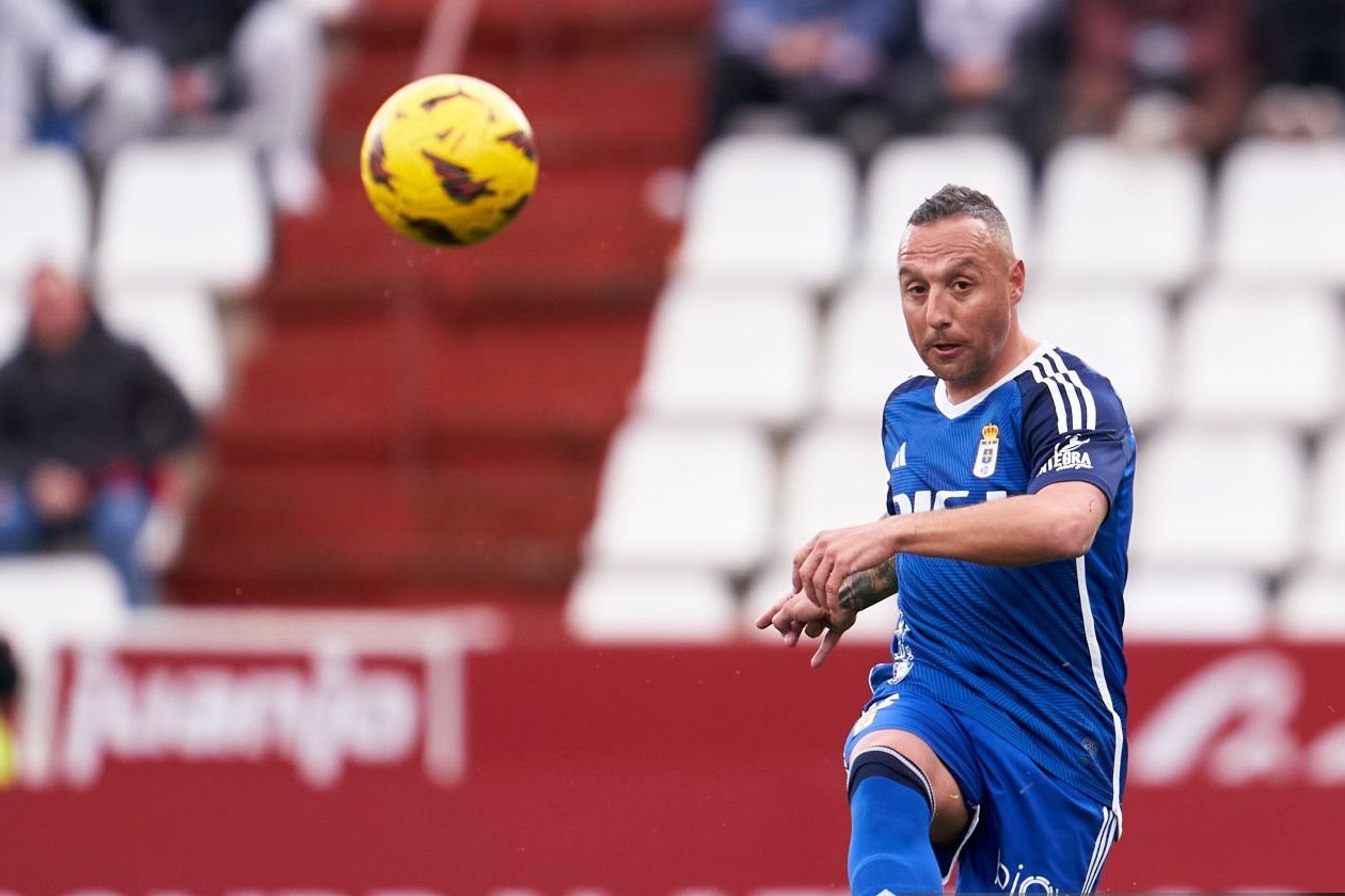 Two-time European Champion scores first goal for Oviedo