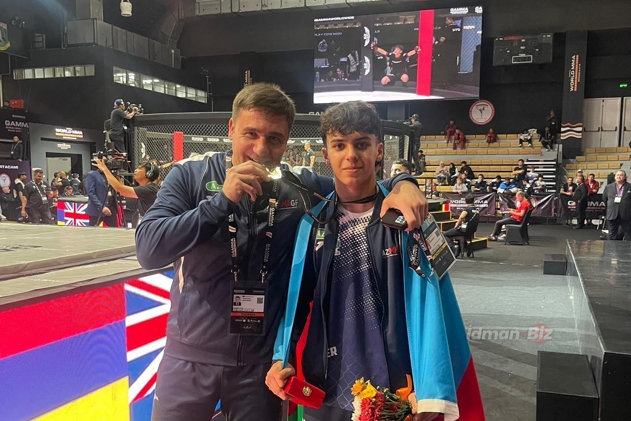 Azerbaijani fighter becomes World Champion - PHOTO - VIDEO