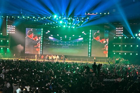 Лионель Месси в Baku Crystal Hall - ФОТО - ВИДЕО