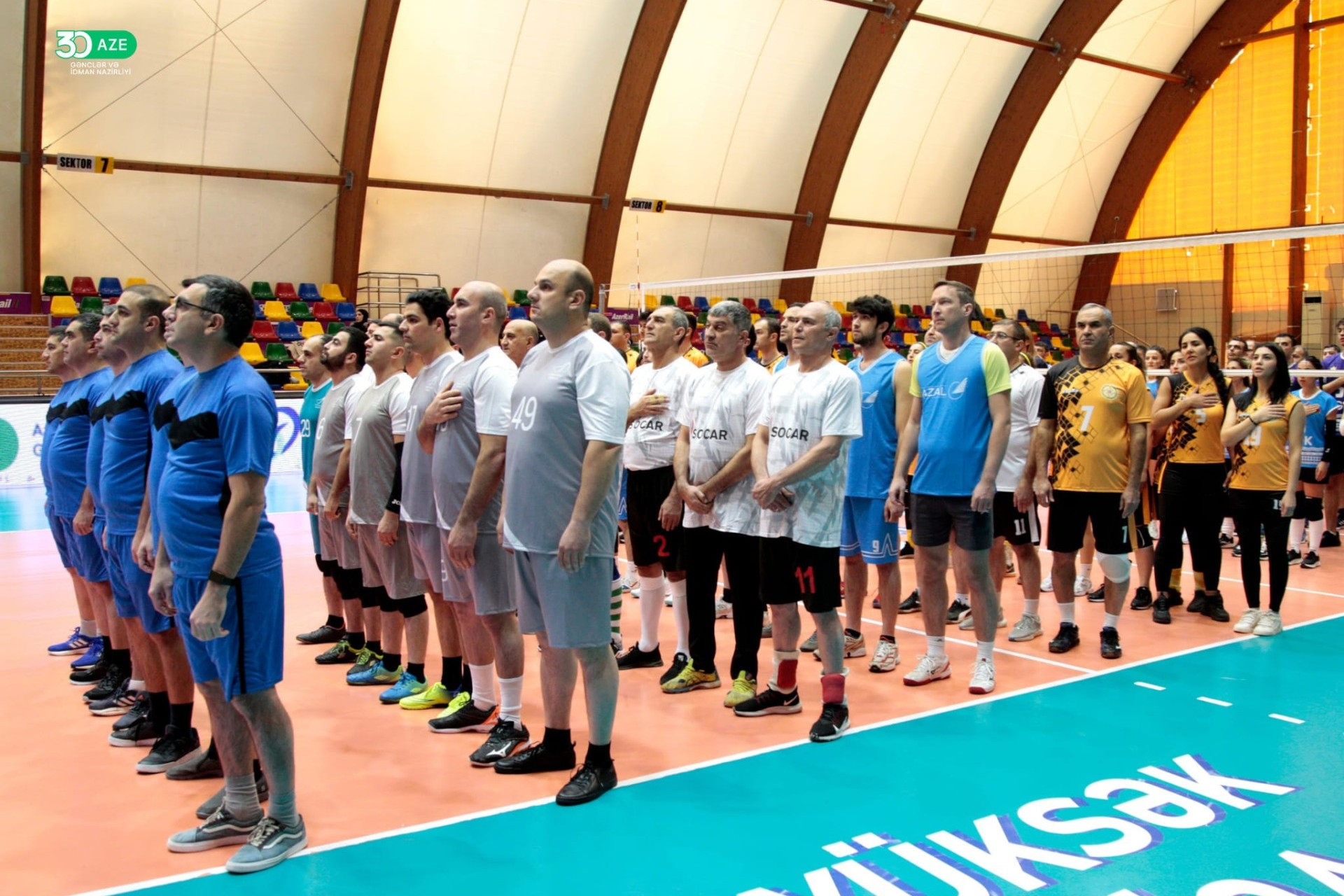 Dövlət qurumları arasında voleybol yarışının qalibləri məlum olub - FOTO - VİDEO