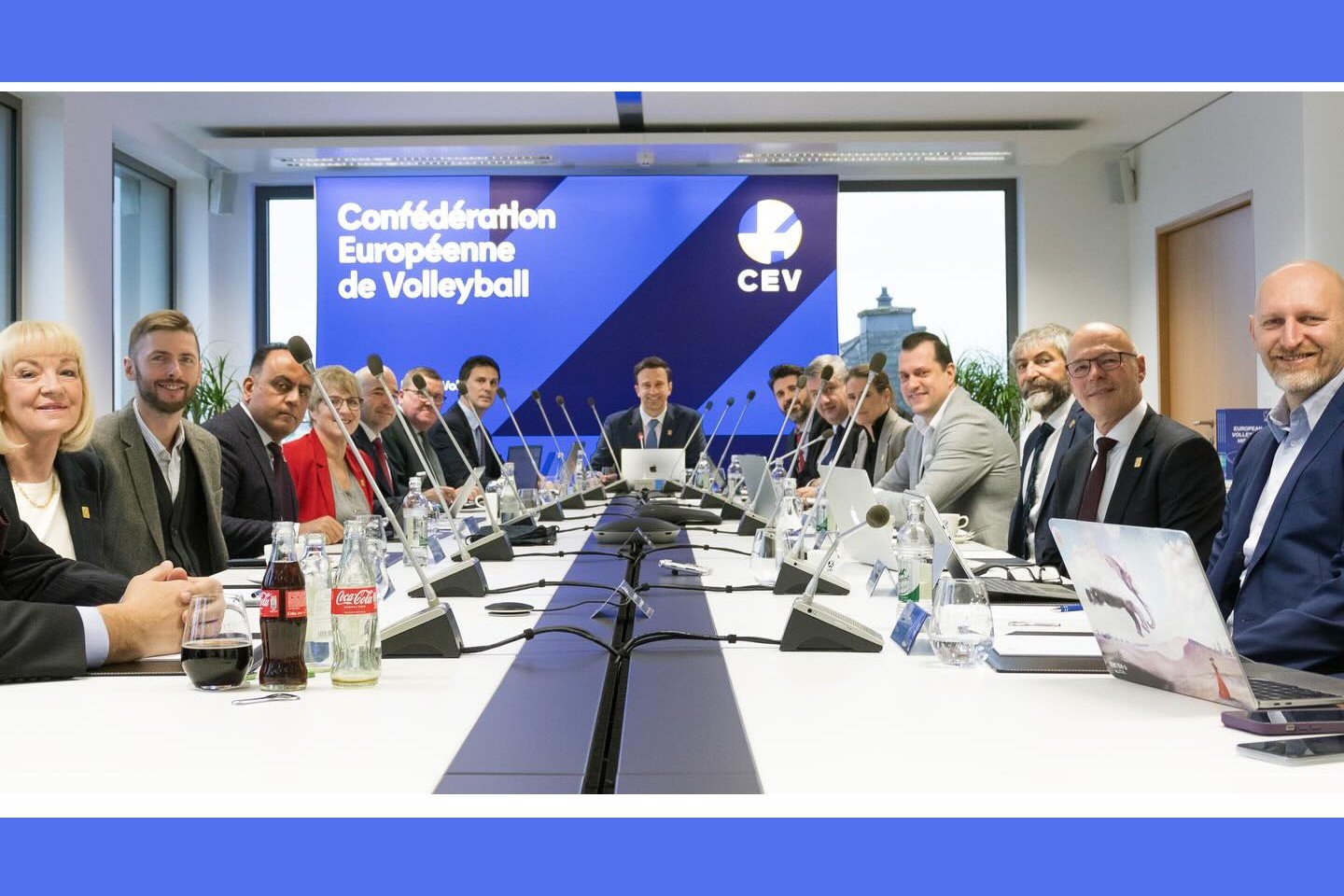 AVF rəsmisi CEV-in İdarə Heyətinin iclasında - FOTO