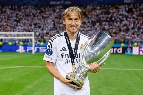 Luka Modric sets new record with 28th title