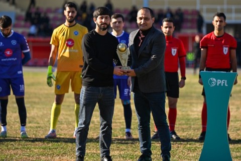 “Ayın qolu”nun qalibi mükafatlandırılıb