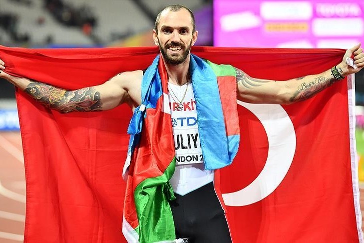 Azərbaycanlı atletin övladı dünyaya gəlib - FOTO