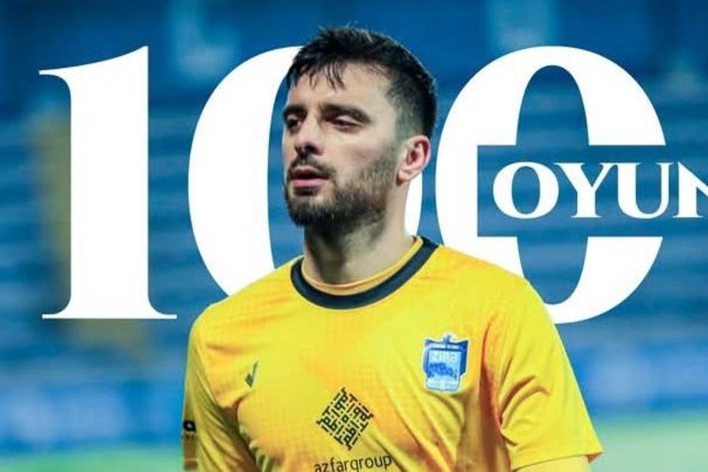 Goalkeeper of Zire played his 100th game in the championship