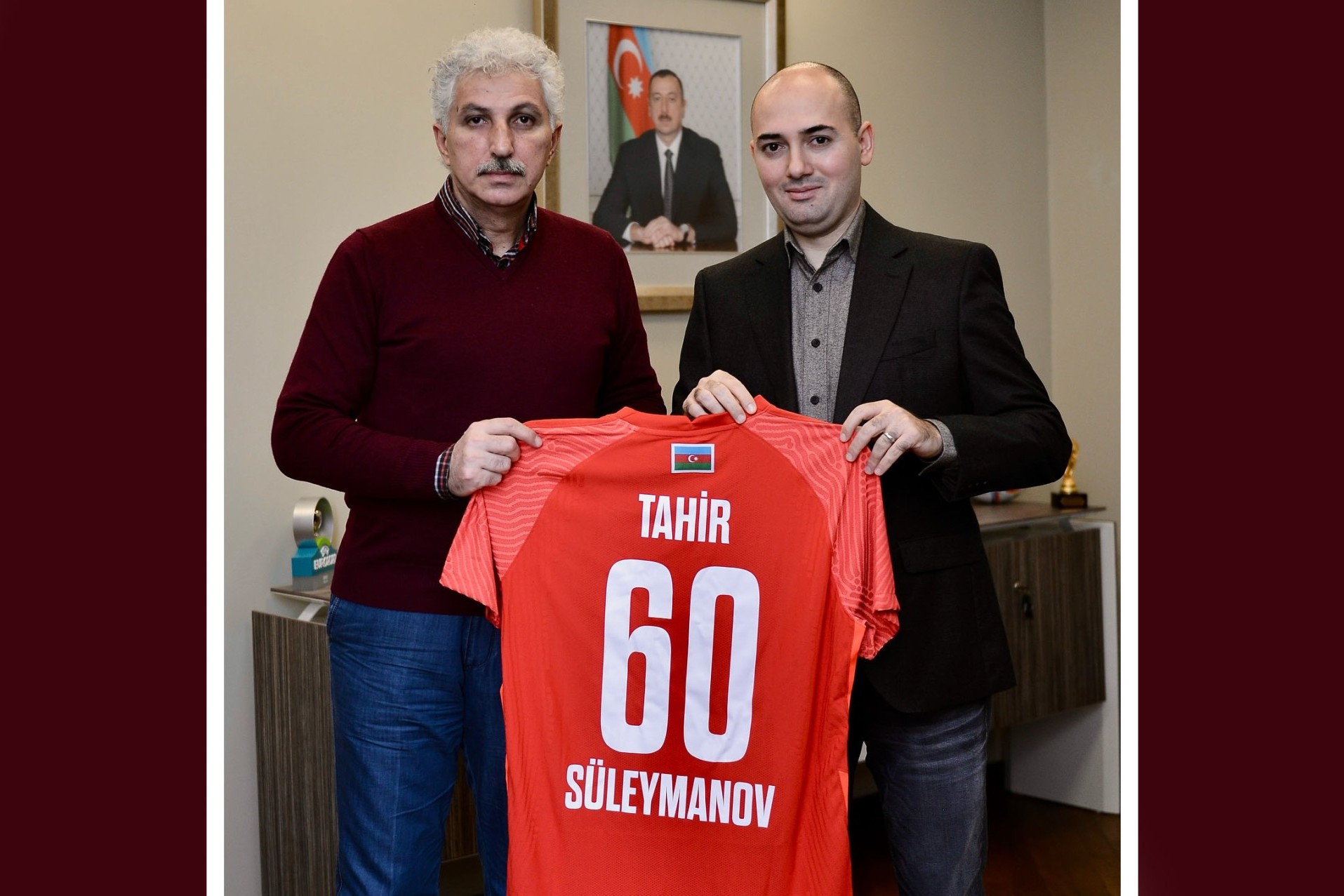 AFFA awards Tahir Suleymanov
