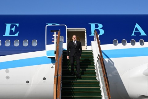 President Ilham Aliyev held meeting on plane crash - PHOTO