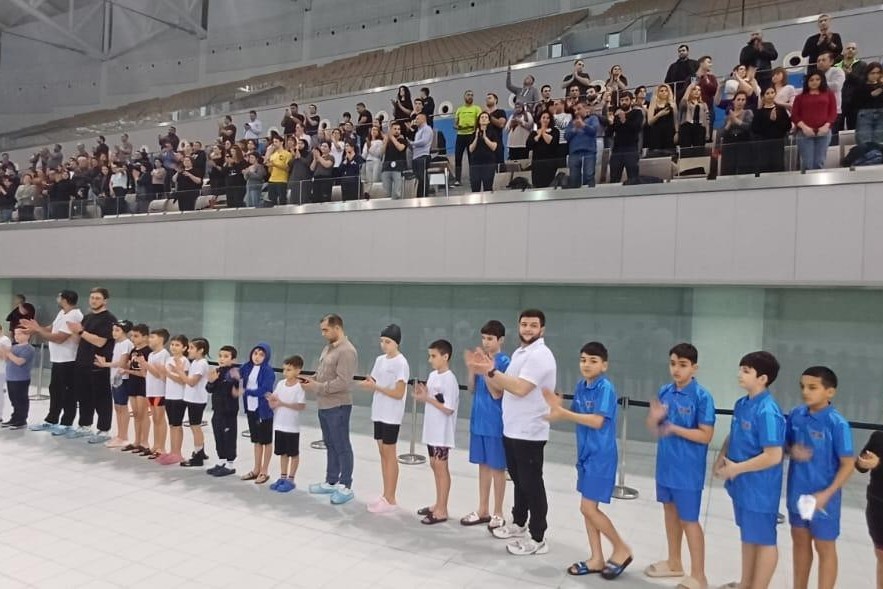 3rd final stage of the 'Parlag Ulduz' Children's Swimming League - PHOTO