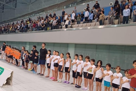3rd final stage of the 'Parlag Ulduz' Children's Swimming League - PHOTO