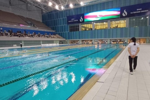 3rd final stage of the 'Parlag Ulduz' Children's Swimming League - PHOTO