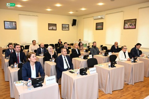 Türkiyəli qonaqlar Bakıda idman qurğularında - FOTO
