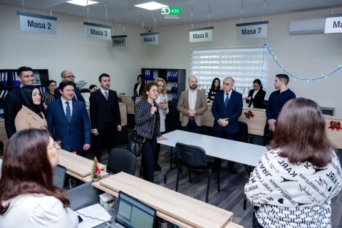 Türkiyəli qonaqlar Bakıda idman qurğularında - FOTO
