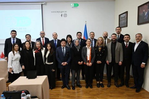 Türkiyəli qonaqlar Bakıda idman qurğularında - FOTO